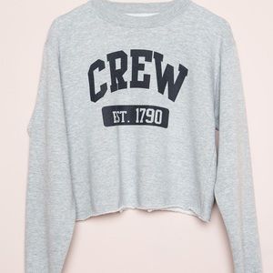 Cropped Brandy Melville hoodie